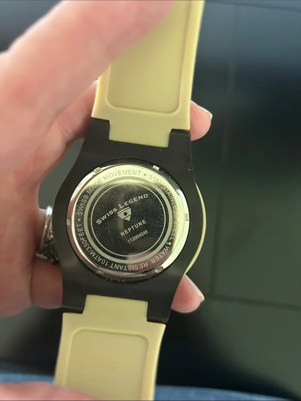 Swiss Legend Men's Watch - Tan and Black Dial